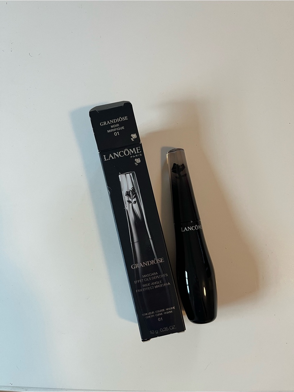 New Lancôme Grandiose Wide Angle Fan Effect Mascara 01 Nior Mirifique
